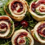 Cranberry Turkey Pinwheels