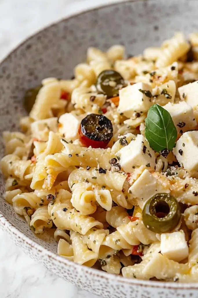 Dirty Martini Pasta Salad 4 Dirty Martini Pasta Salad