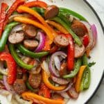 Italian Sausage, Peppers, and Onions