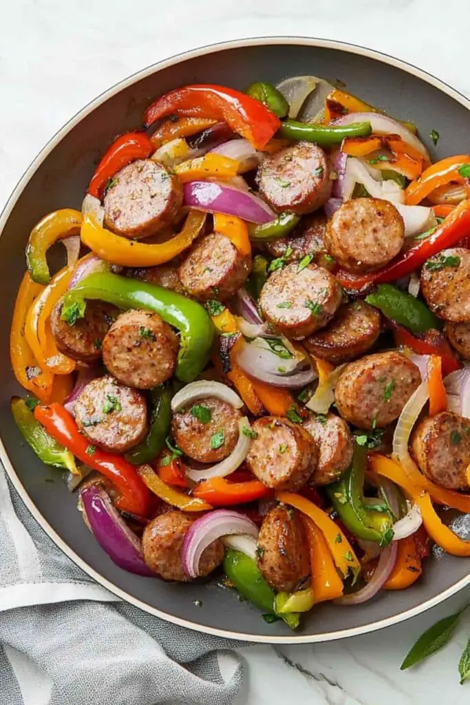 Italian Sausage, Peppers, and Onions 4 Italian Sausage, Peppers, and Onions