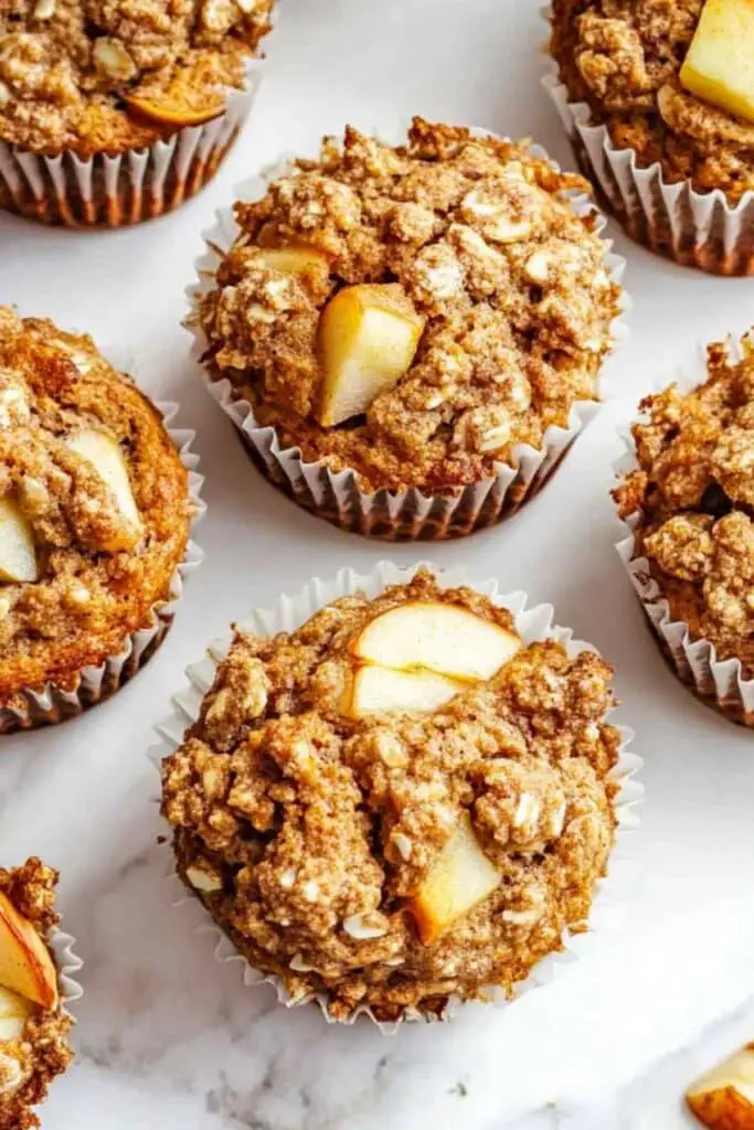 Healthy Apple Muffins 4 Healthy Apple Muffins