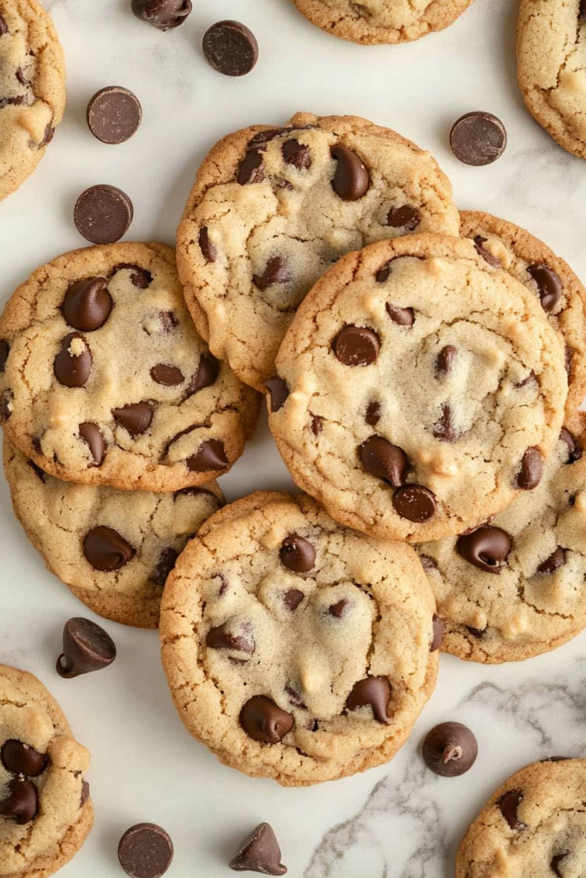 Crumbl Chocolate Chip Cookies