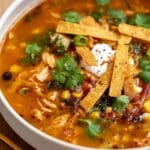 Gluten Free Chicken Tortilla Soup