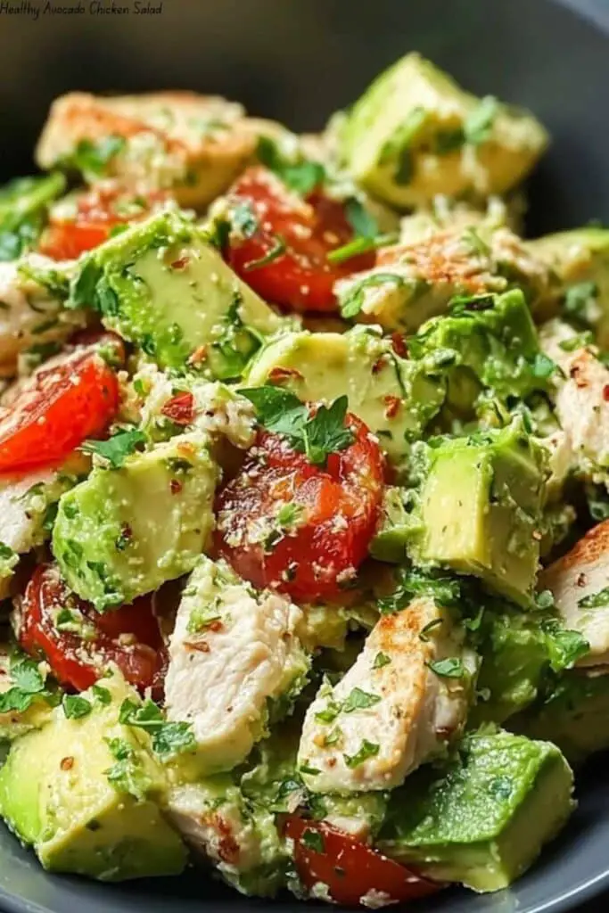 Healthy Avocado Chicken Salad 4 Healthy Avocado Chicken Salad