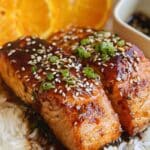 Salmon with Orange Teriyaki Glaze