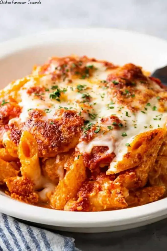Chicken Parmesan Casserole 4 Chicken Parmesan Casserole