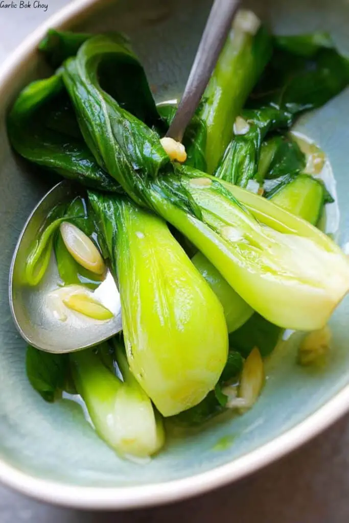 Garlic Bok Choy 4 Garlic Bok Choy