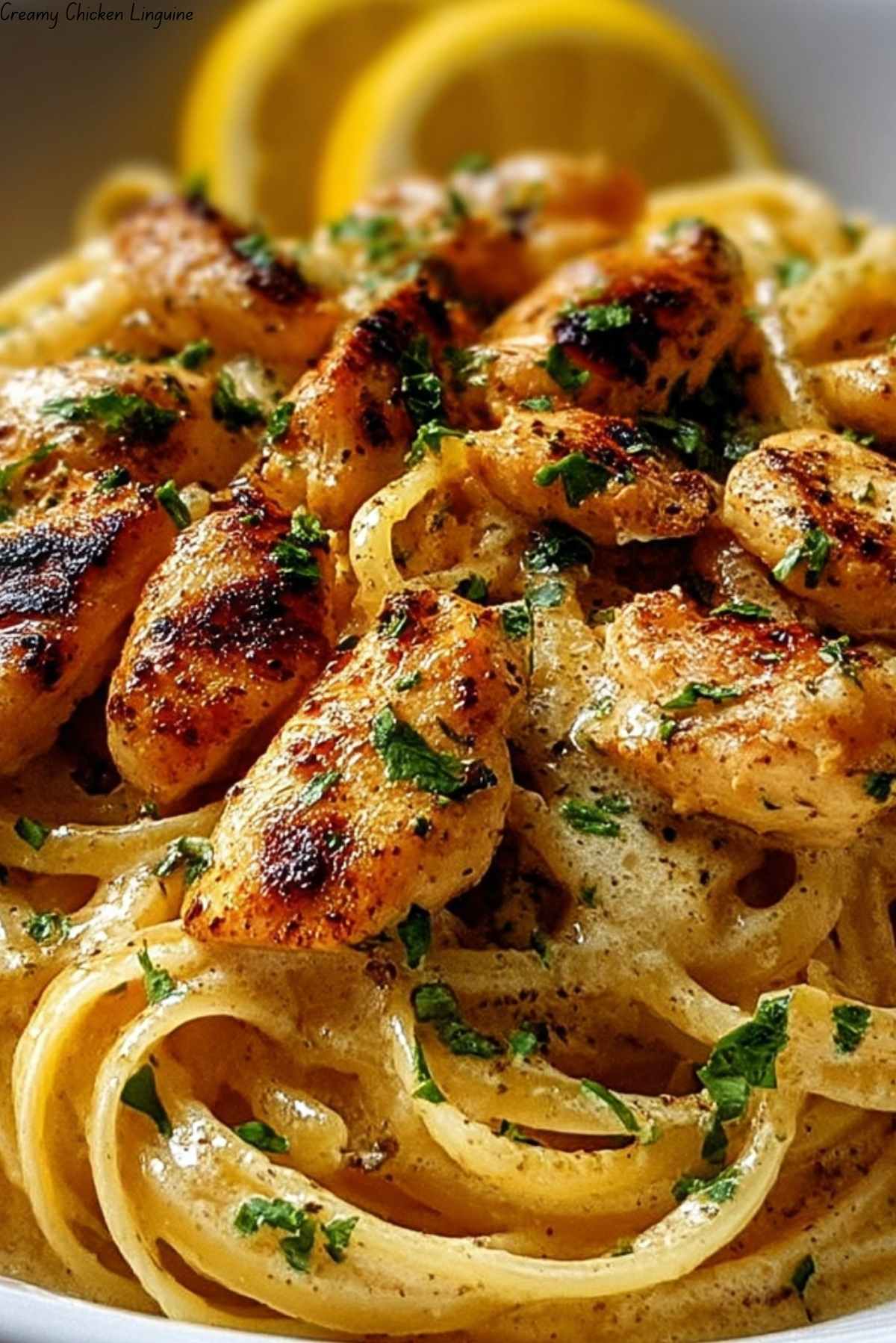 Creamy Chicken Linguine