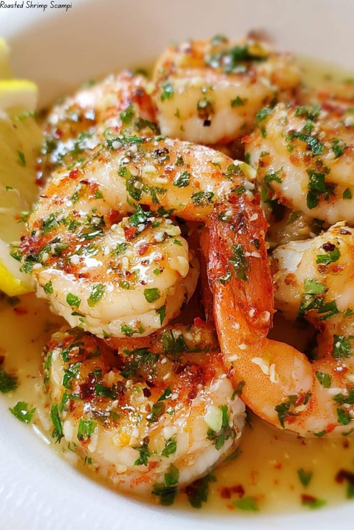 Roasted Shrimp Scampi