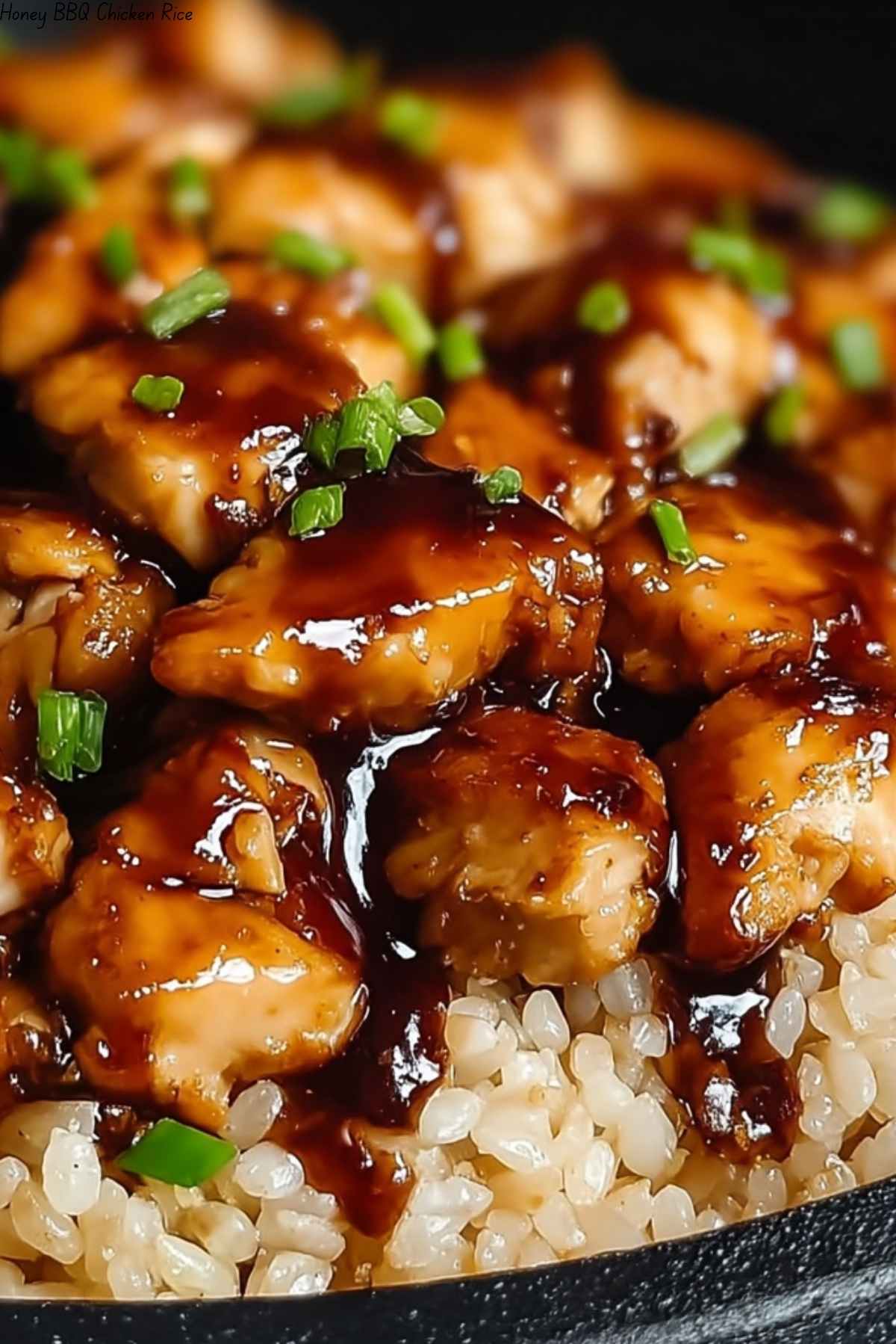 Honey BBQ Chicken Rice