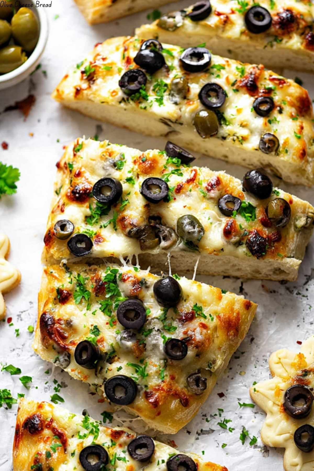 Olive Cheese Bread