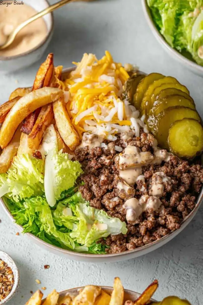 Burger Bowls 4 Burger Bowls