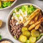 Burger Bowls