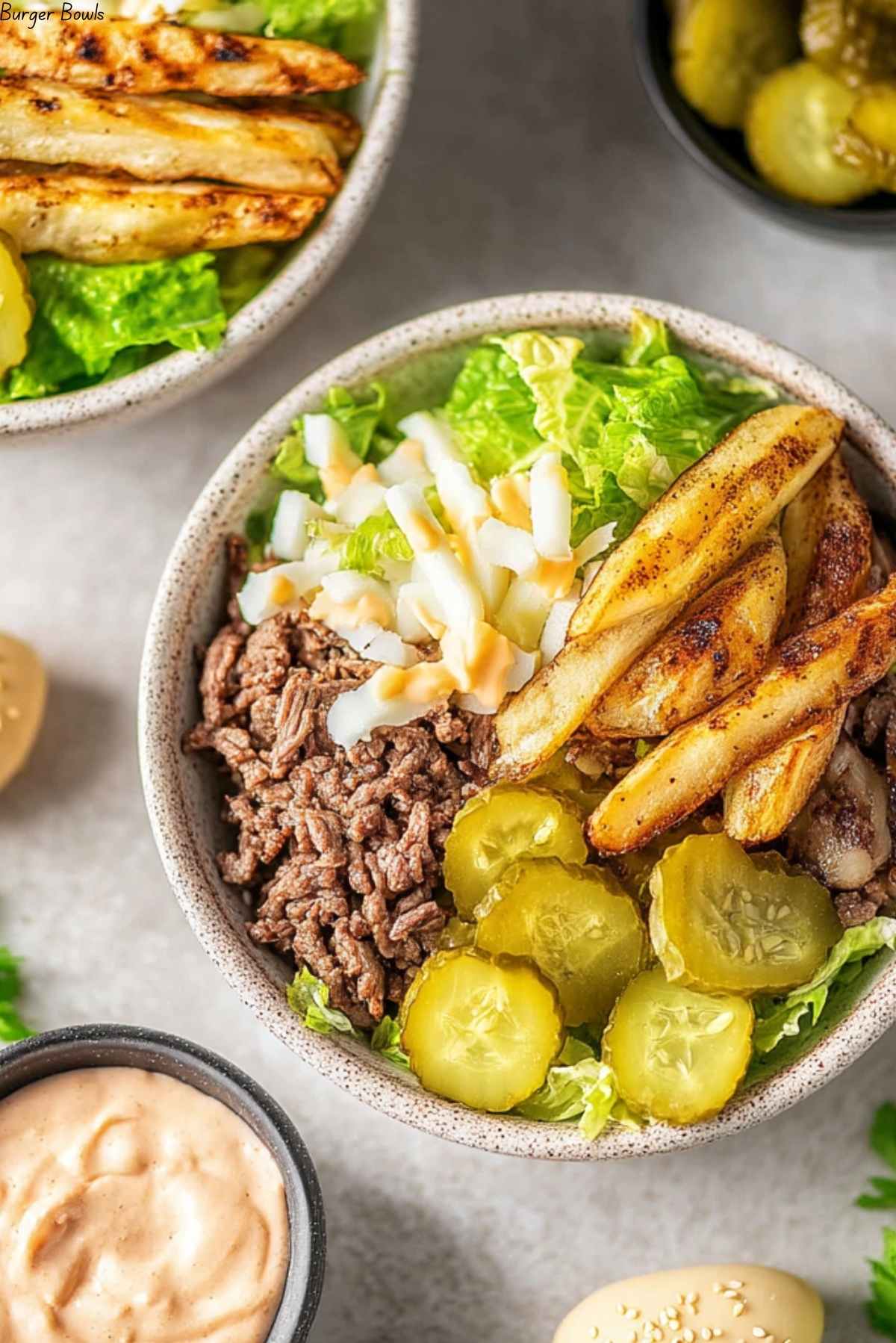 Burger Bowls