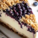 Blueberry Crumble Cheesecake