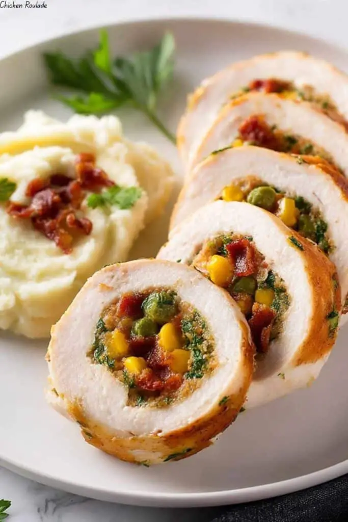 Chicken Roulade 4 Chicken Roulade