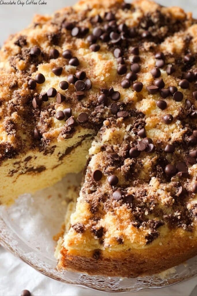 Chocolate Chip Coffee Cake