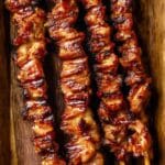 Grilled Thai Coconut Chicken Skewers