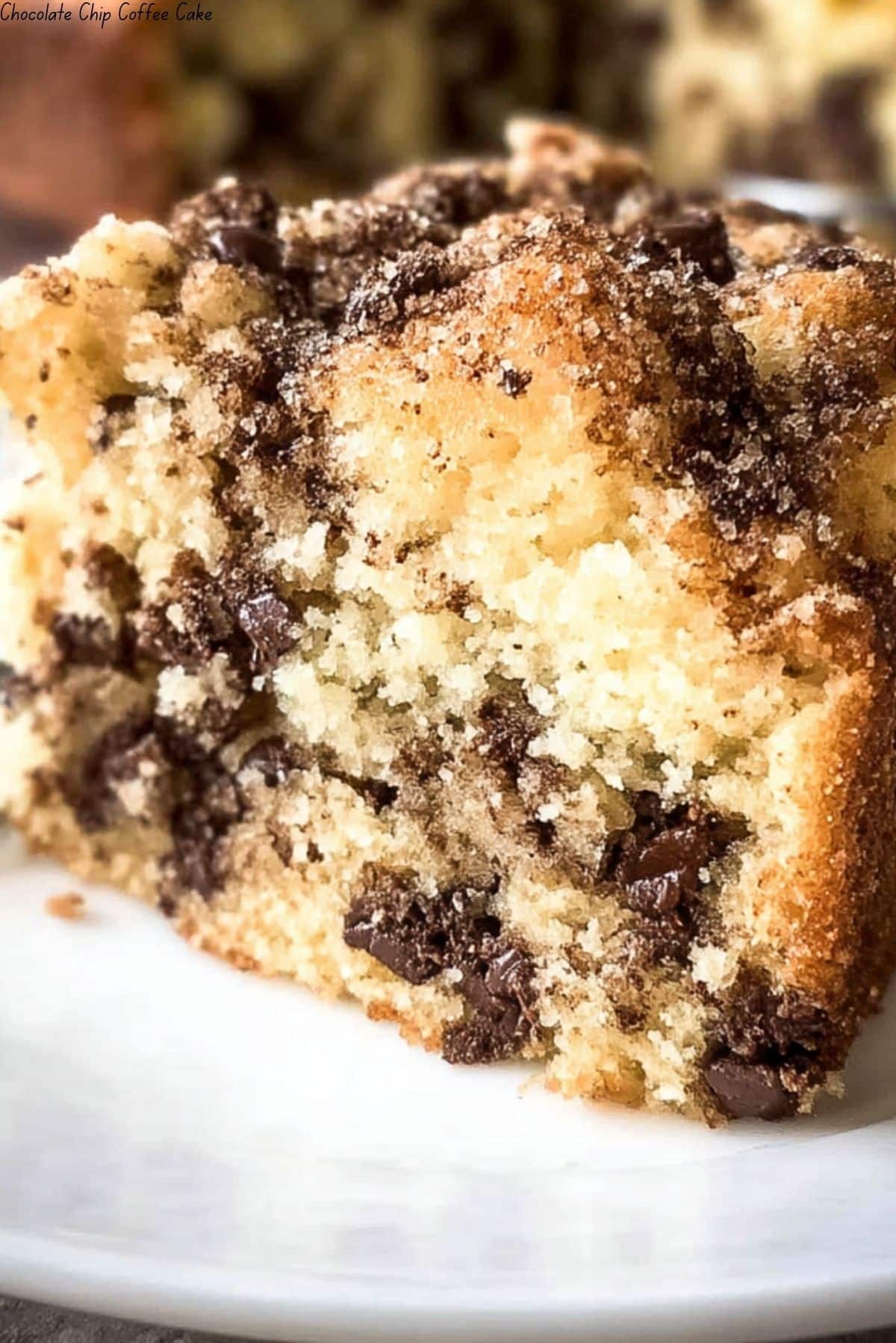 Chocolate Chip Coffee Cake