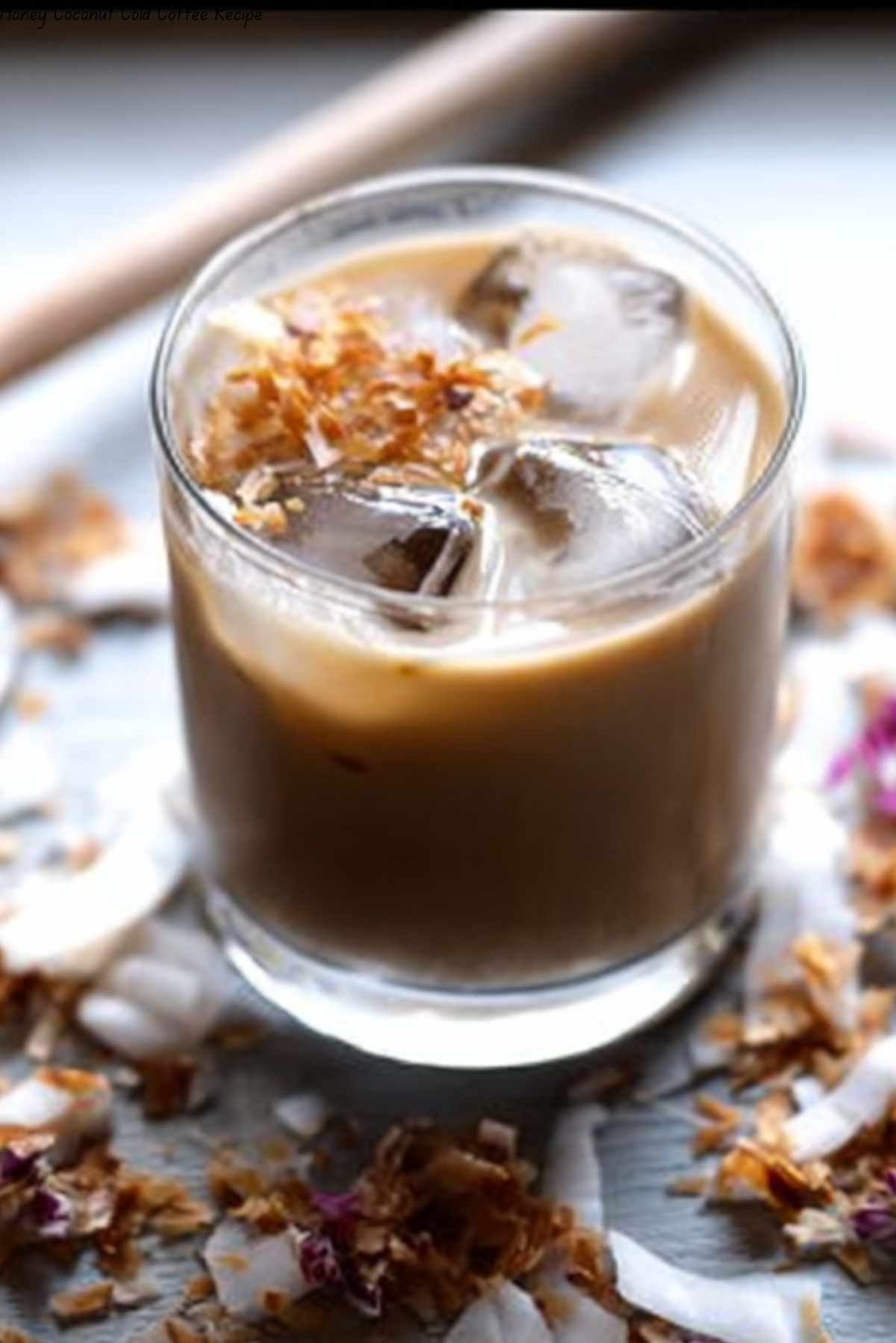 Honey Coconut Cold Coffee Recipe