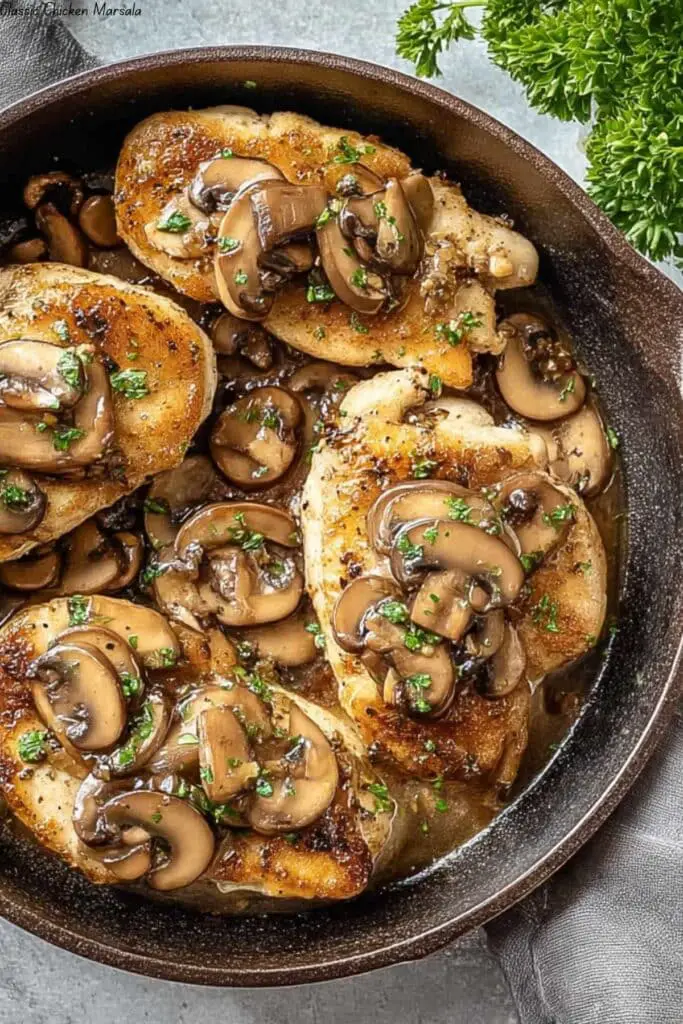 Classic Chicken Marsala 4 Classic Chicken Marsala