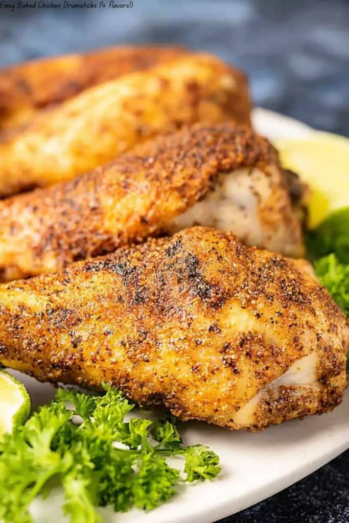 Easy Baked Chicken Drumsticks (4 flavors!) 4 Easy Baked Chicken Drumsticks (4 flavors!)