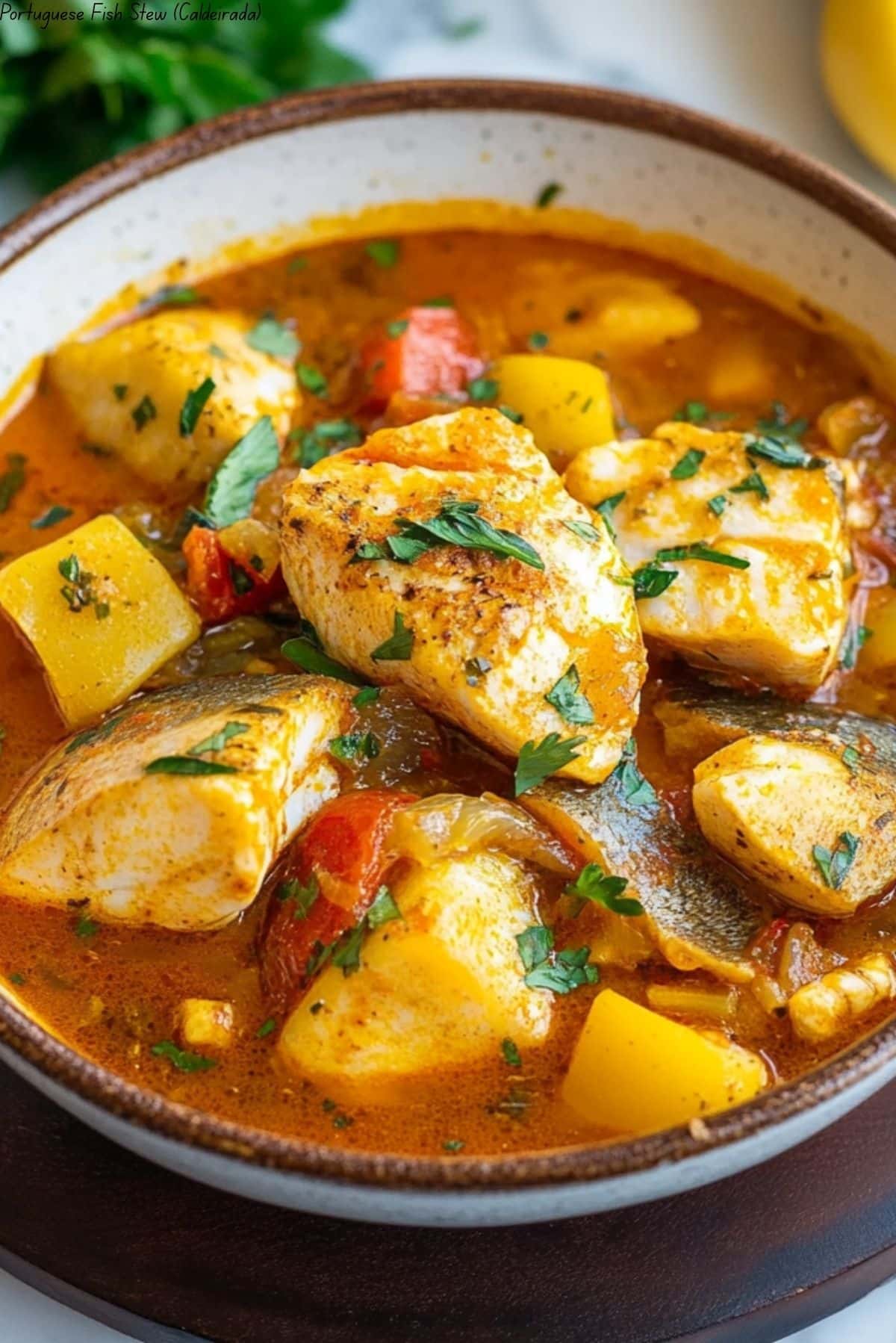 Portuguese Fish Stew (Caldeirada)