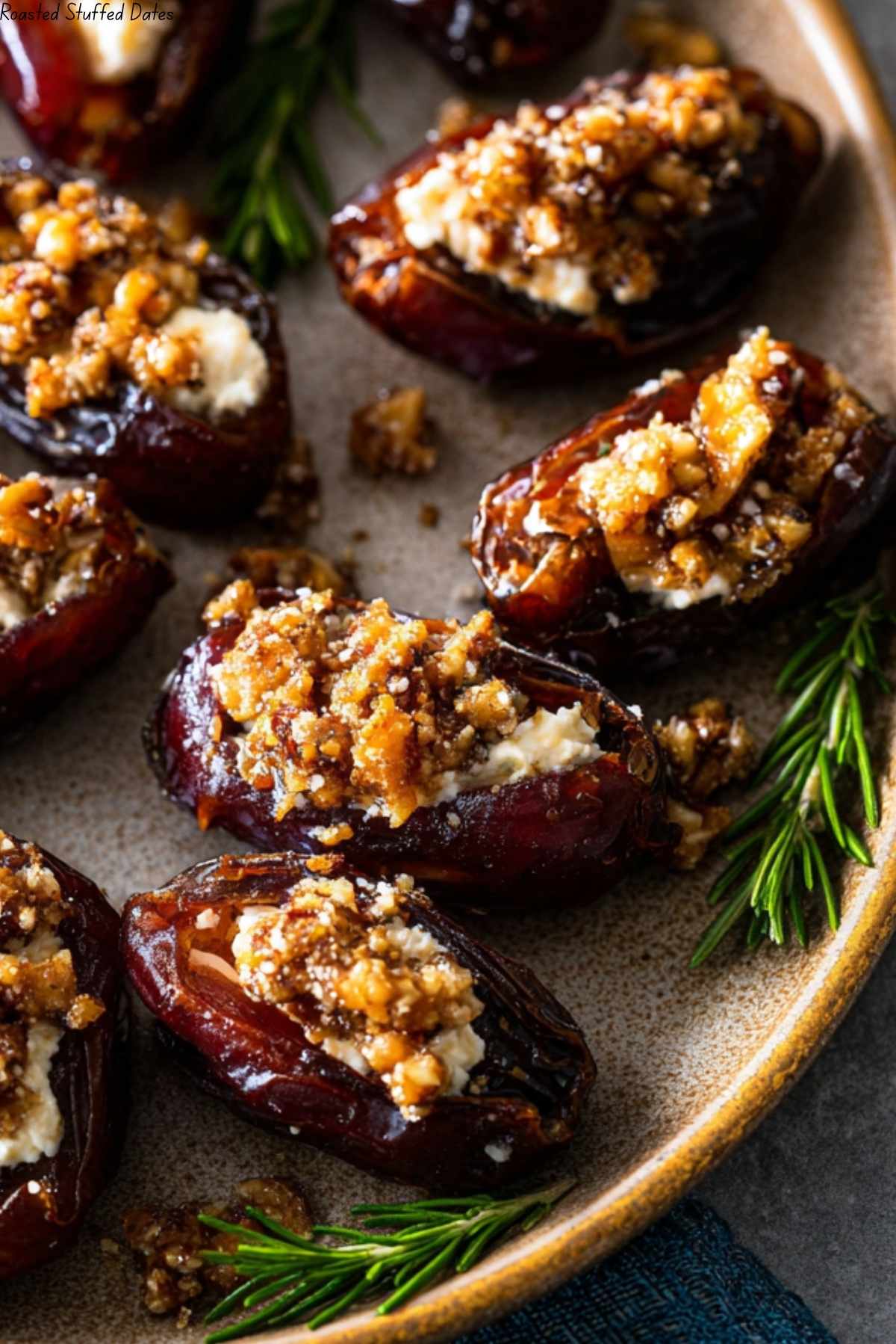 Roasted Stuffed Dates