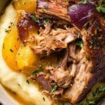 Apple Cider Braised Pork Shoulder