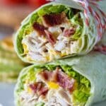 California Club Chicken Wrap