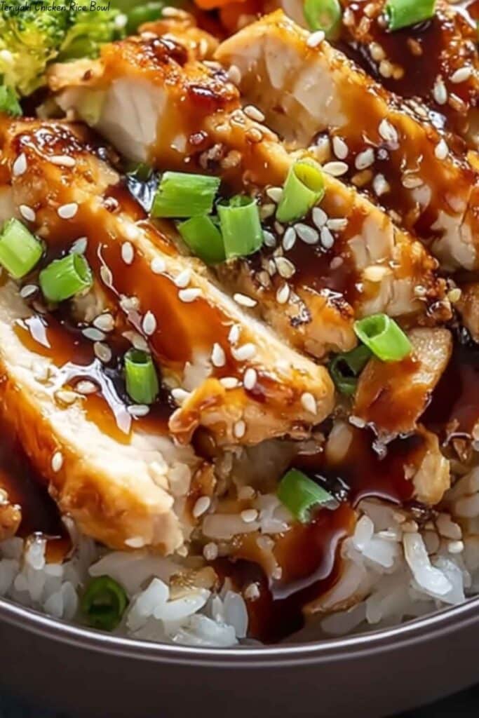 Teriyaki Chicken Rice Bowl