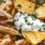 Slow Cooker Chicken Tortilla Soup Recipe
