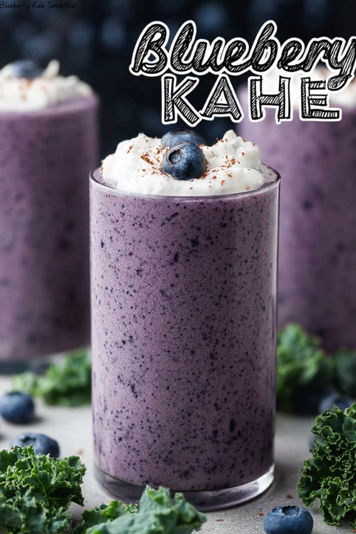 Blueberry Kale Smoothie