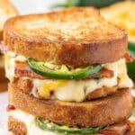 Jalapeno Popper Grilled Cheese
