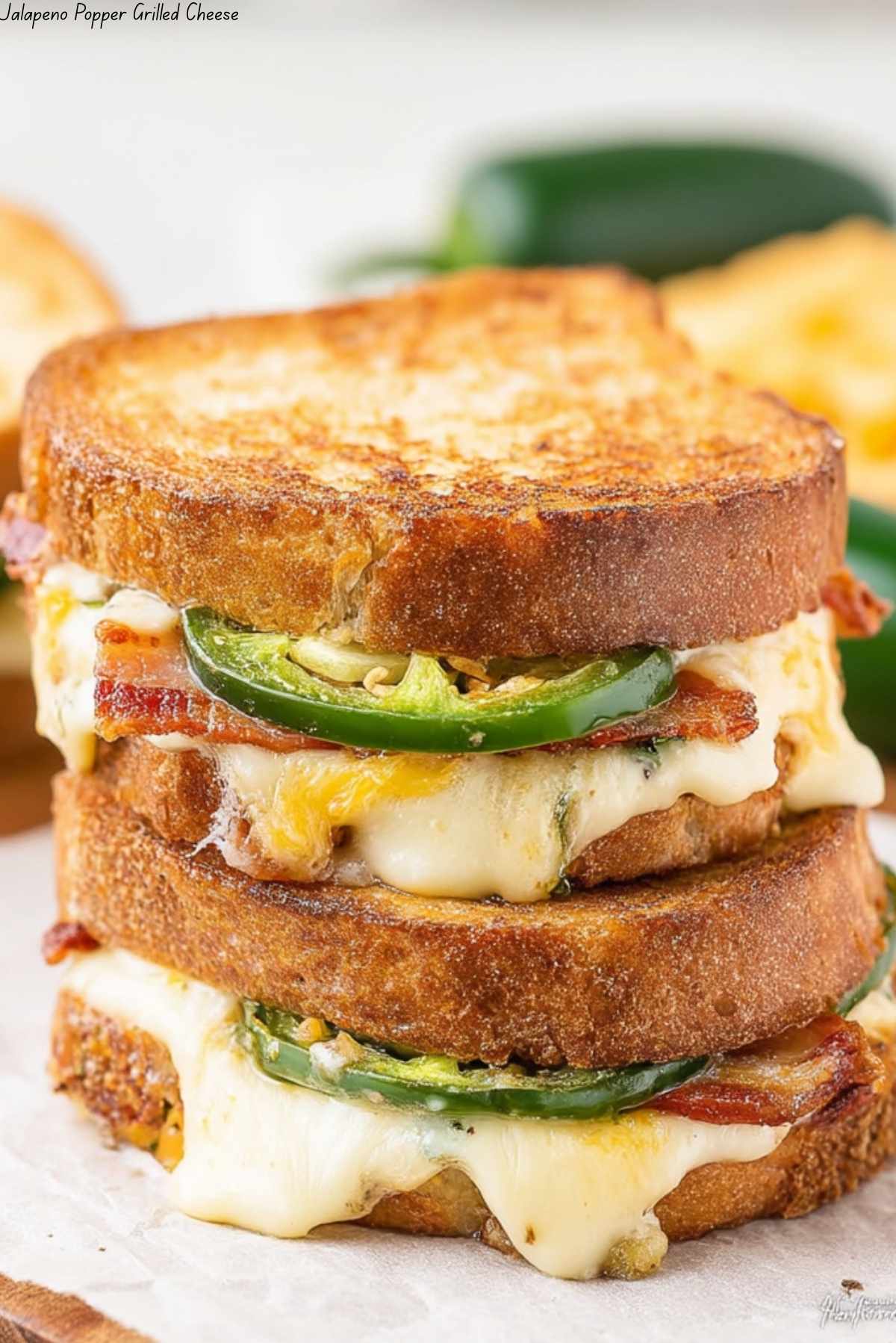 Jalapeno Popper Grilled Cheese