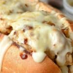 White BBQ Chicken Subs