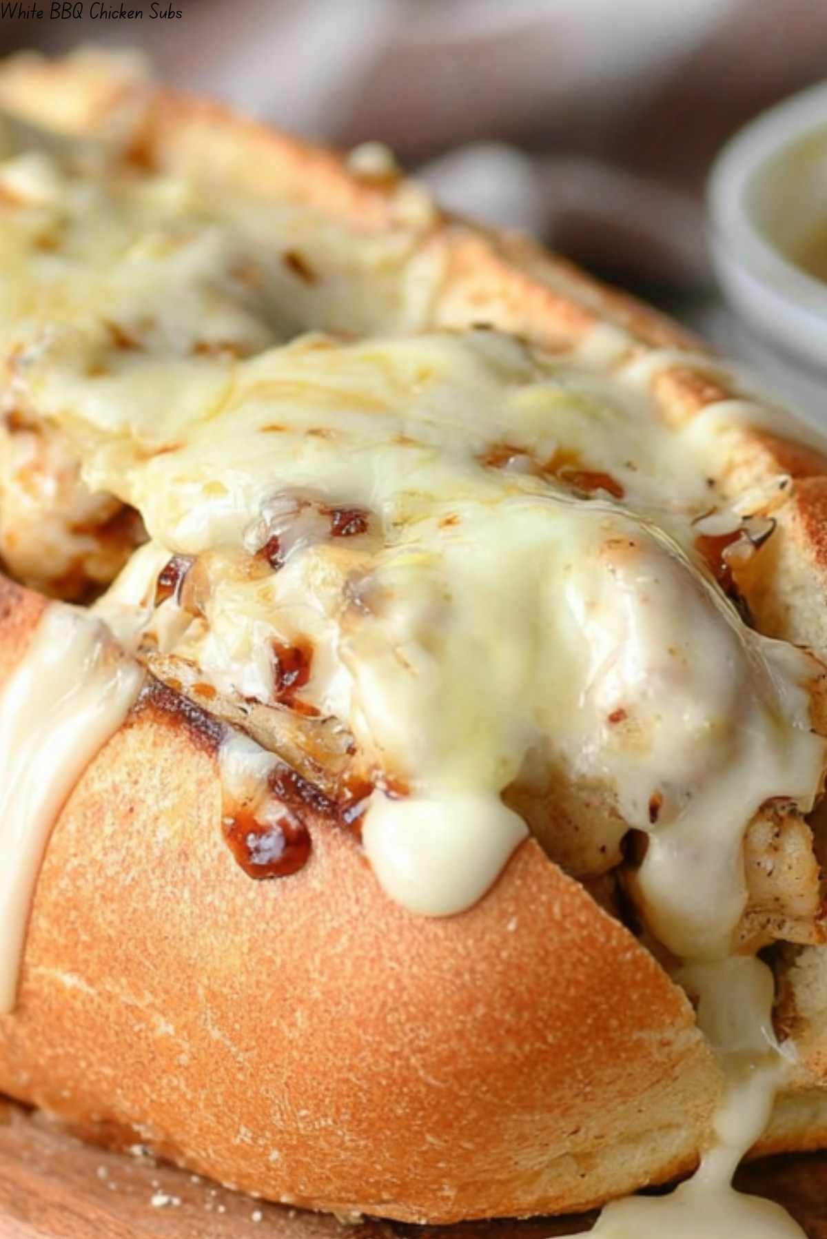 White BBQ Chicken Subs