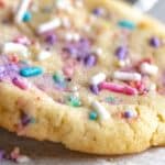 Gluten Free Funfetti Sugar Cookies