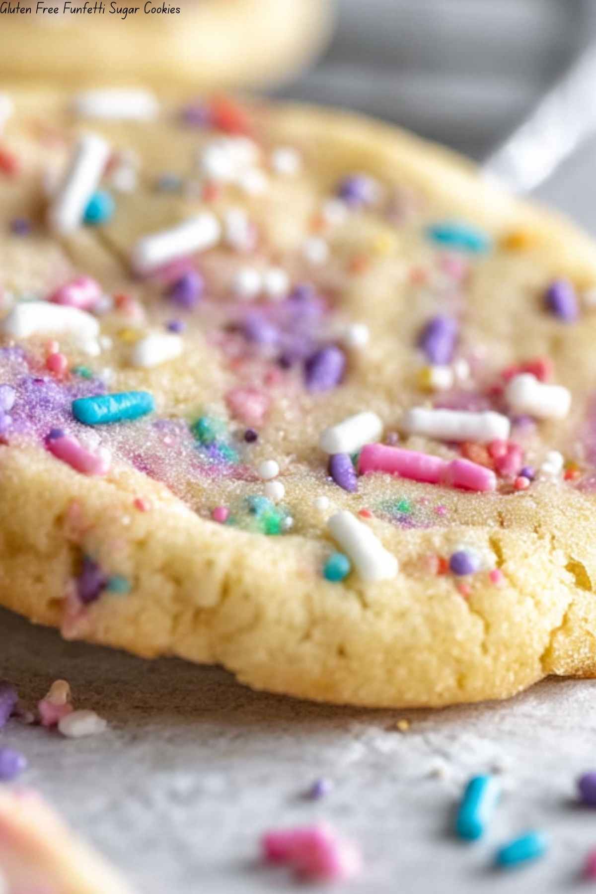 Gluten Free Funfetti Sugar Cookies
