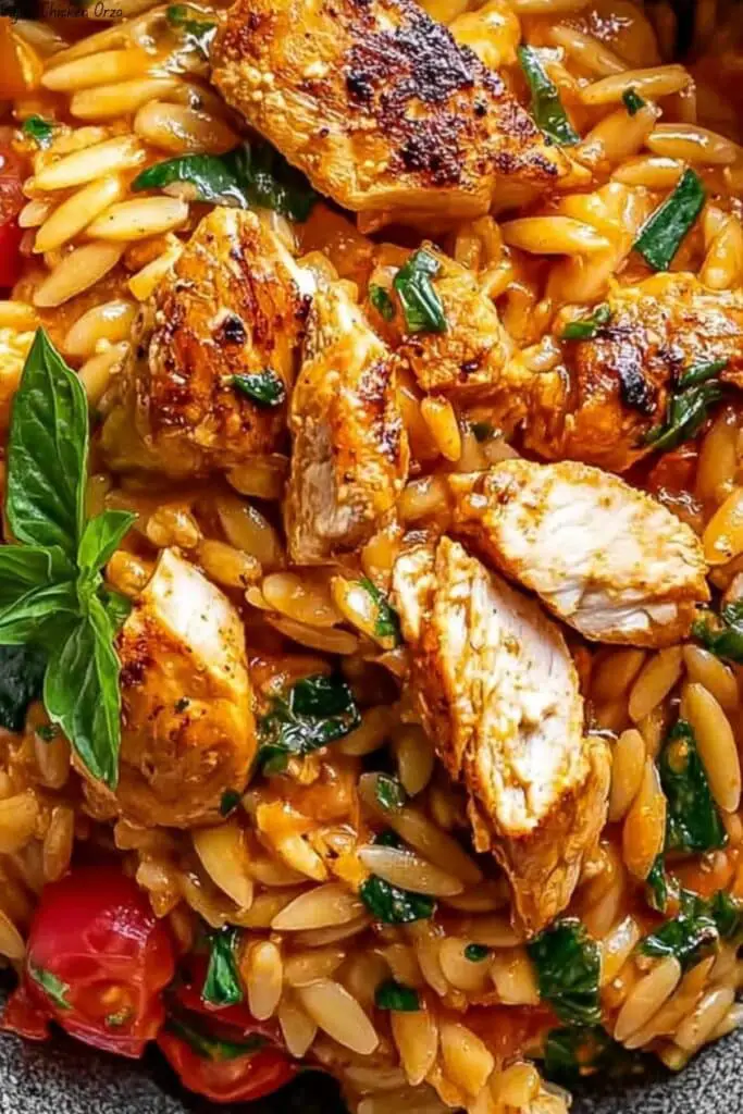 Cajun Chicken Orzo 4 Cajun Chicken Orzo