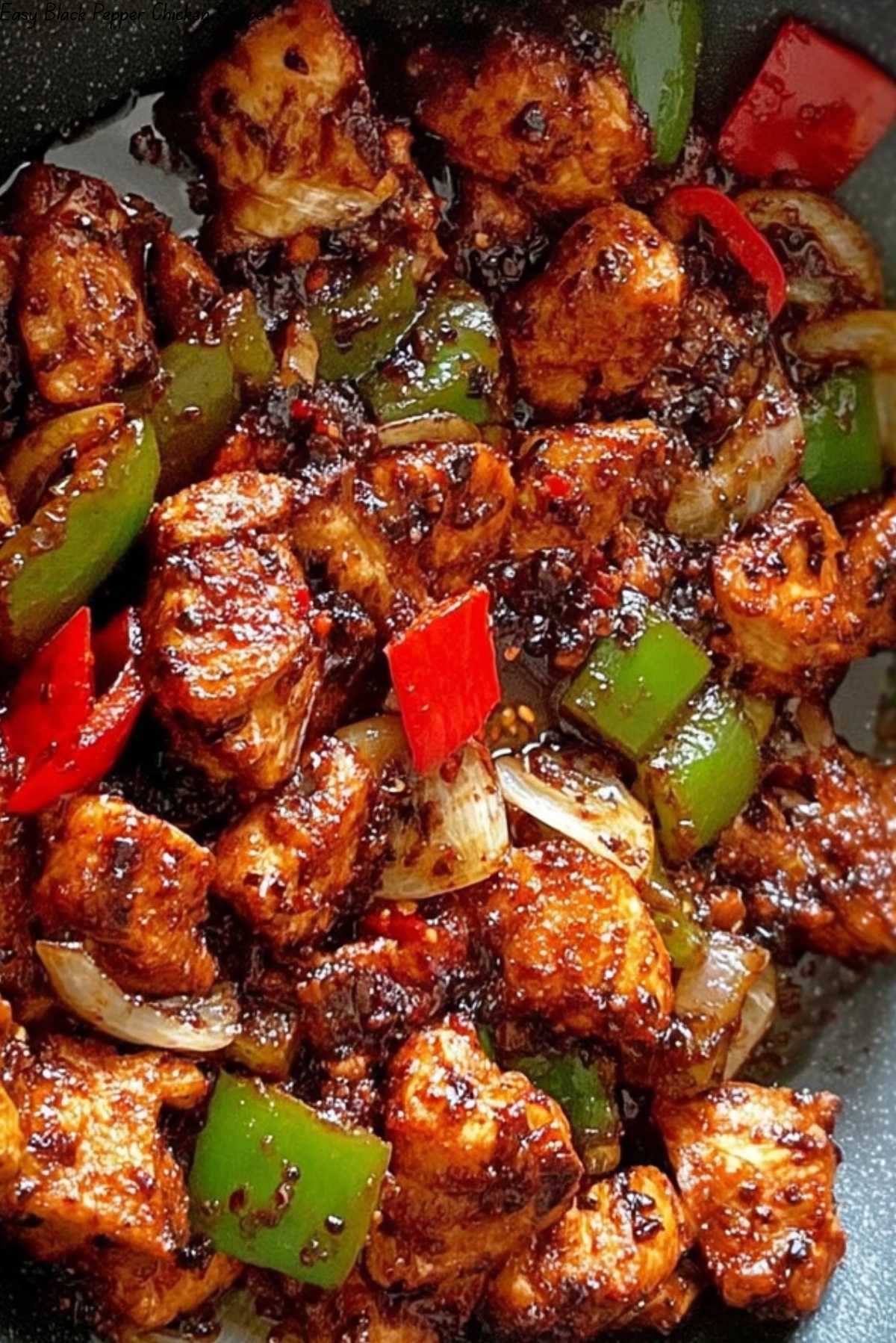 Easy Black Pepper Chicken Recipe