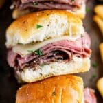 Easy Roast Beef Sliders