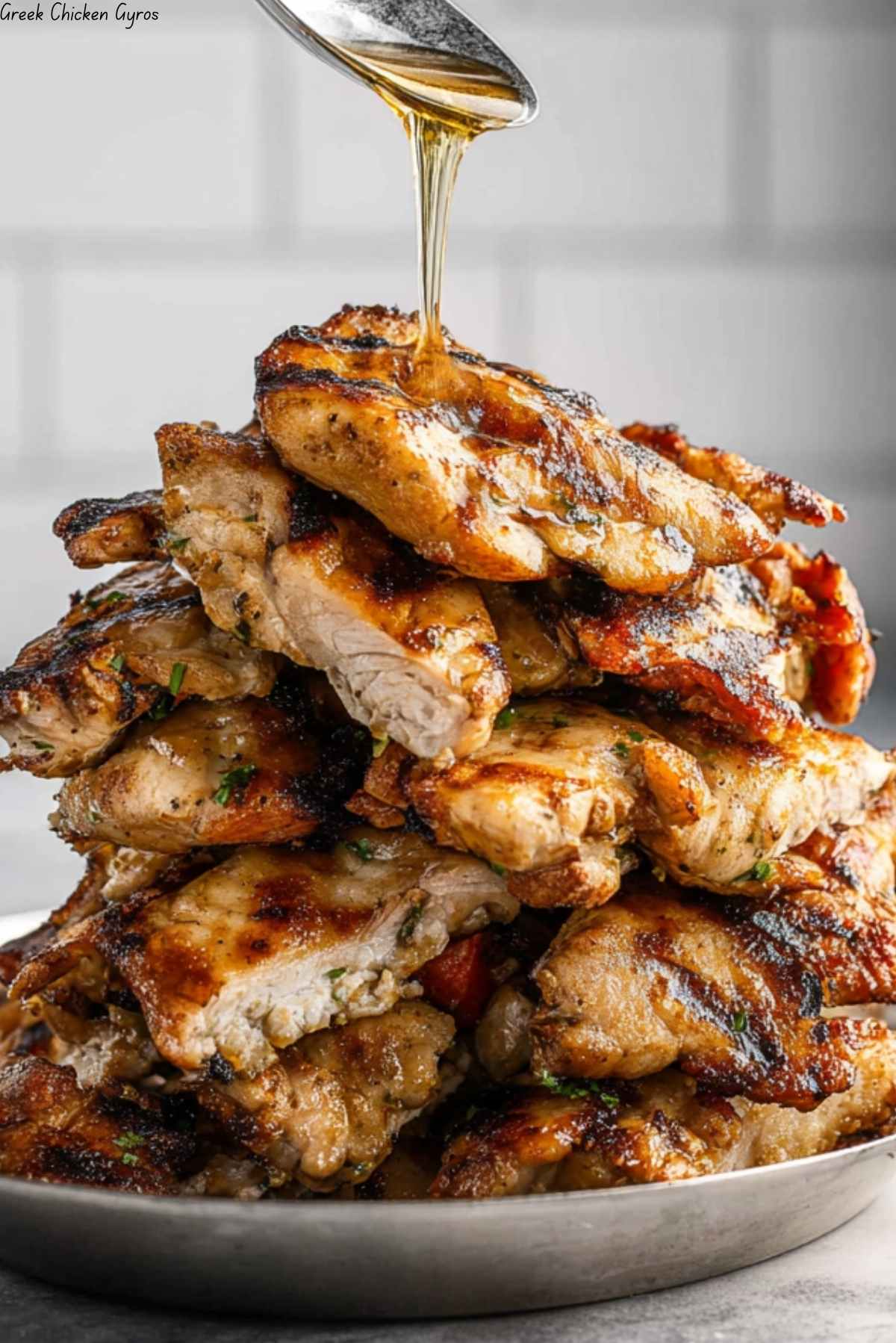 Greek Chicken Gyros
