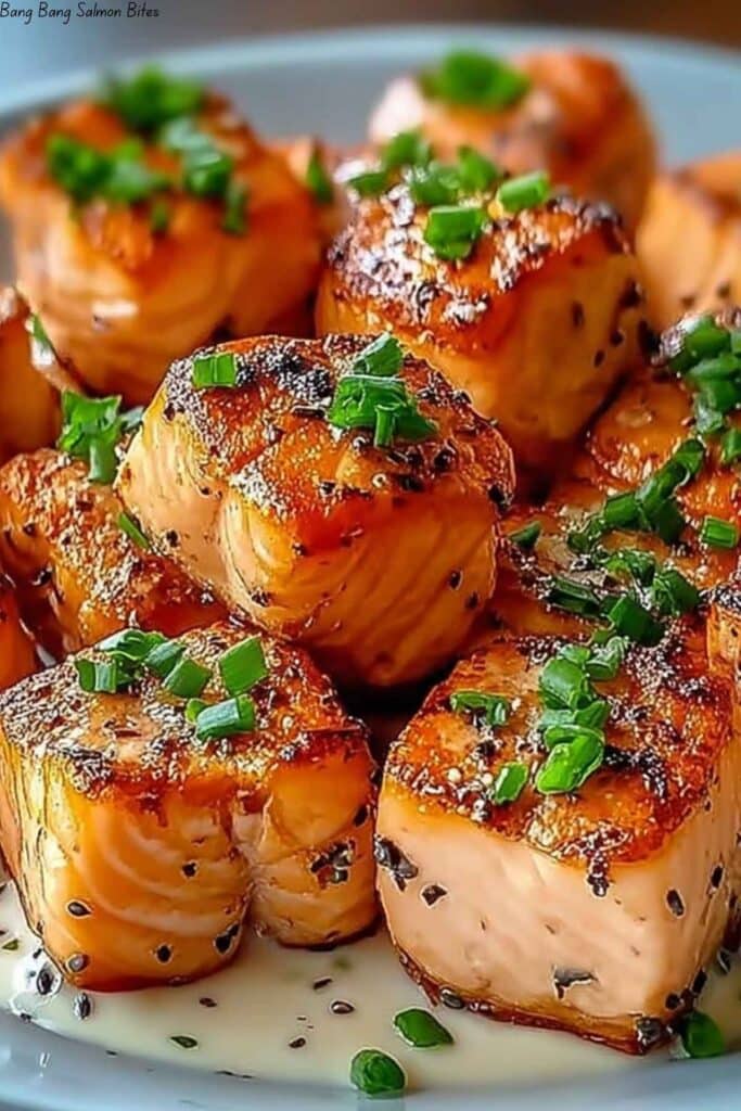 Bang Bang Salmon Bites
