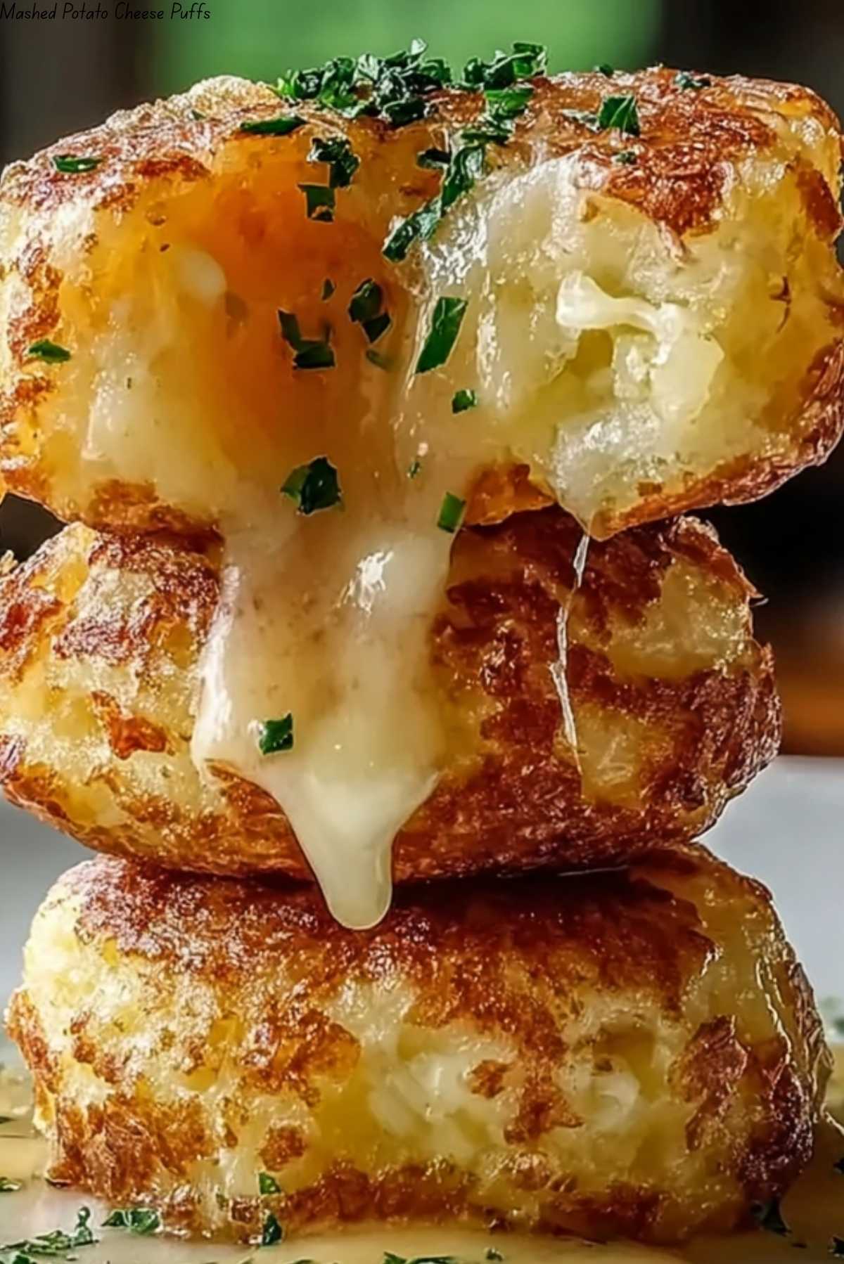 Mashed Potato Cheese Puffs