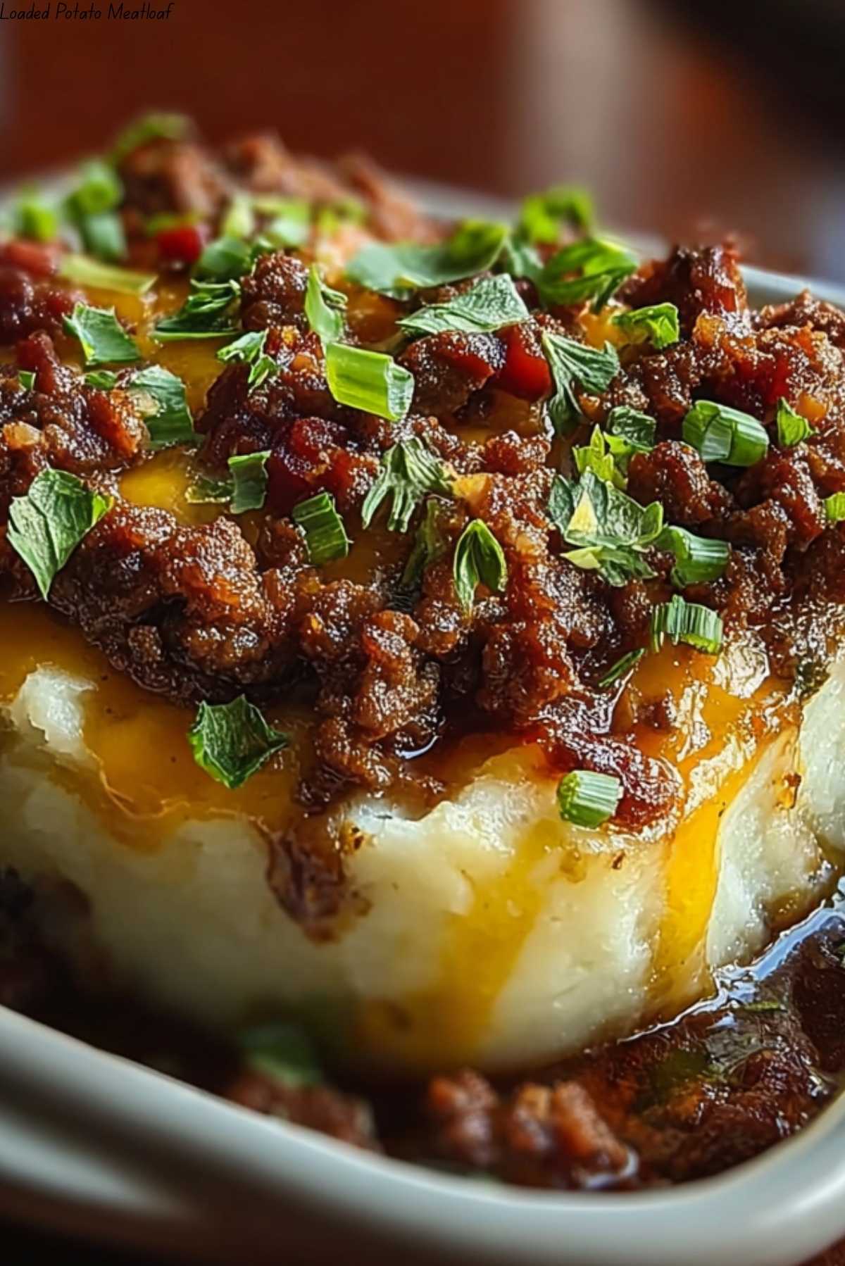 Loaded Potato Meatloaf