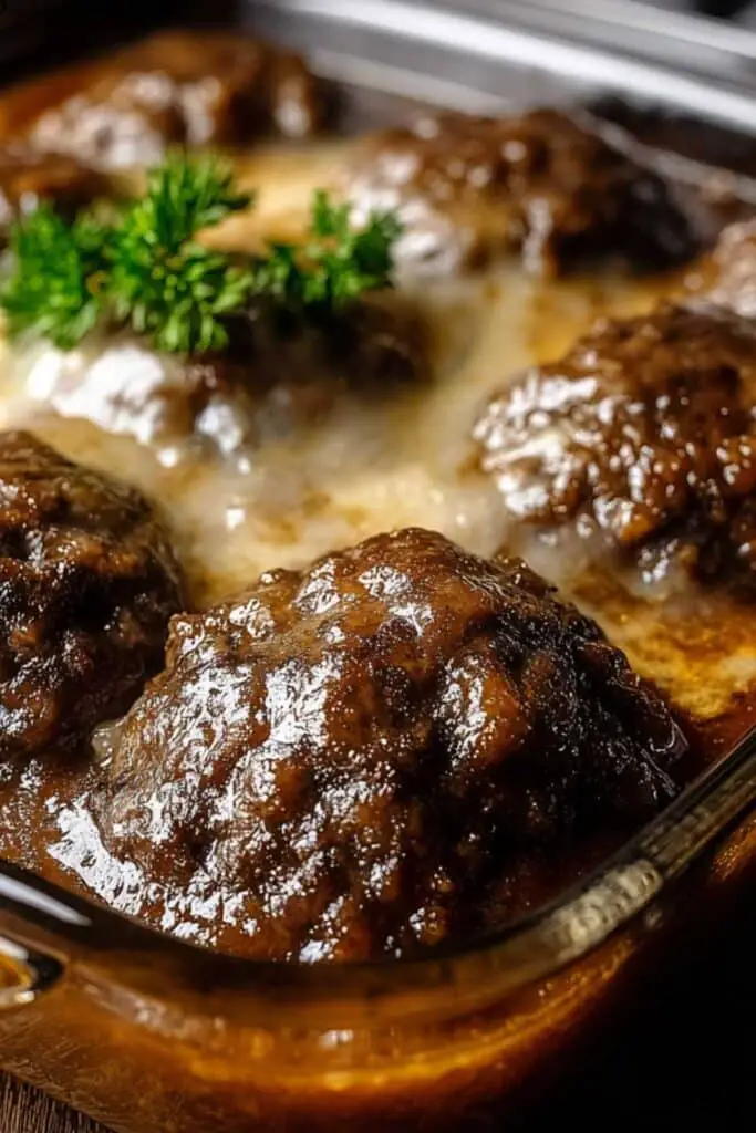 Amish Hamburger Steak Bake 4 Amish Hamburger Steak Bake