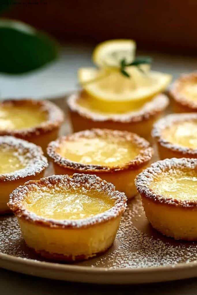 Baby Lemon Impossible Pies