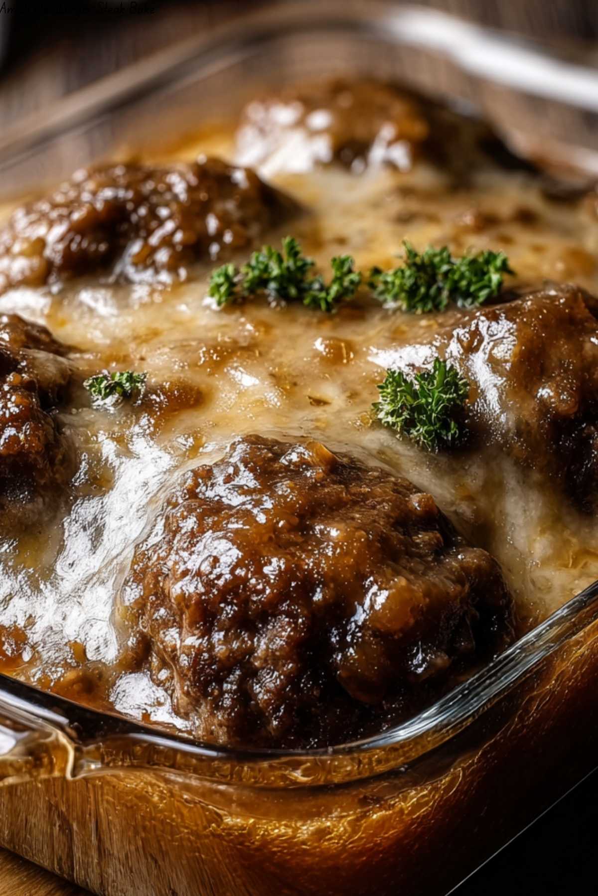 Amish Hamburger Steak Bake