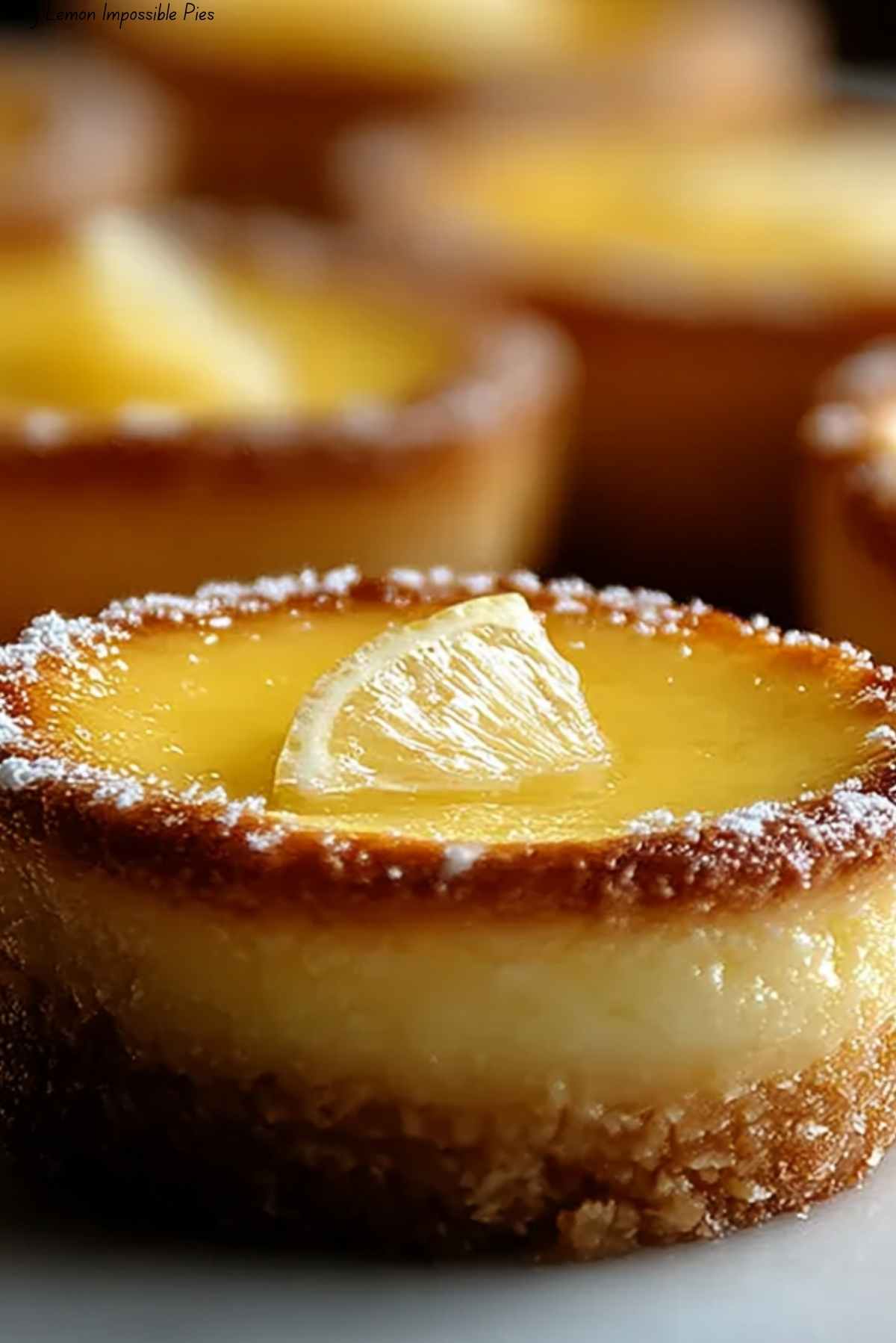 Baby Lemon Impossible Pies